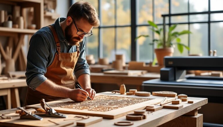 découvrez comment l'artisanat traditionnel fusionne avec le design moderne pour créer des œuvres uniques alliant savoir-faire ancestral et innovation contemporaine.