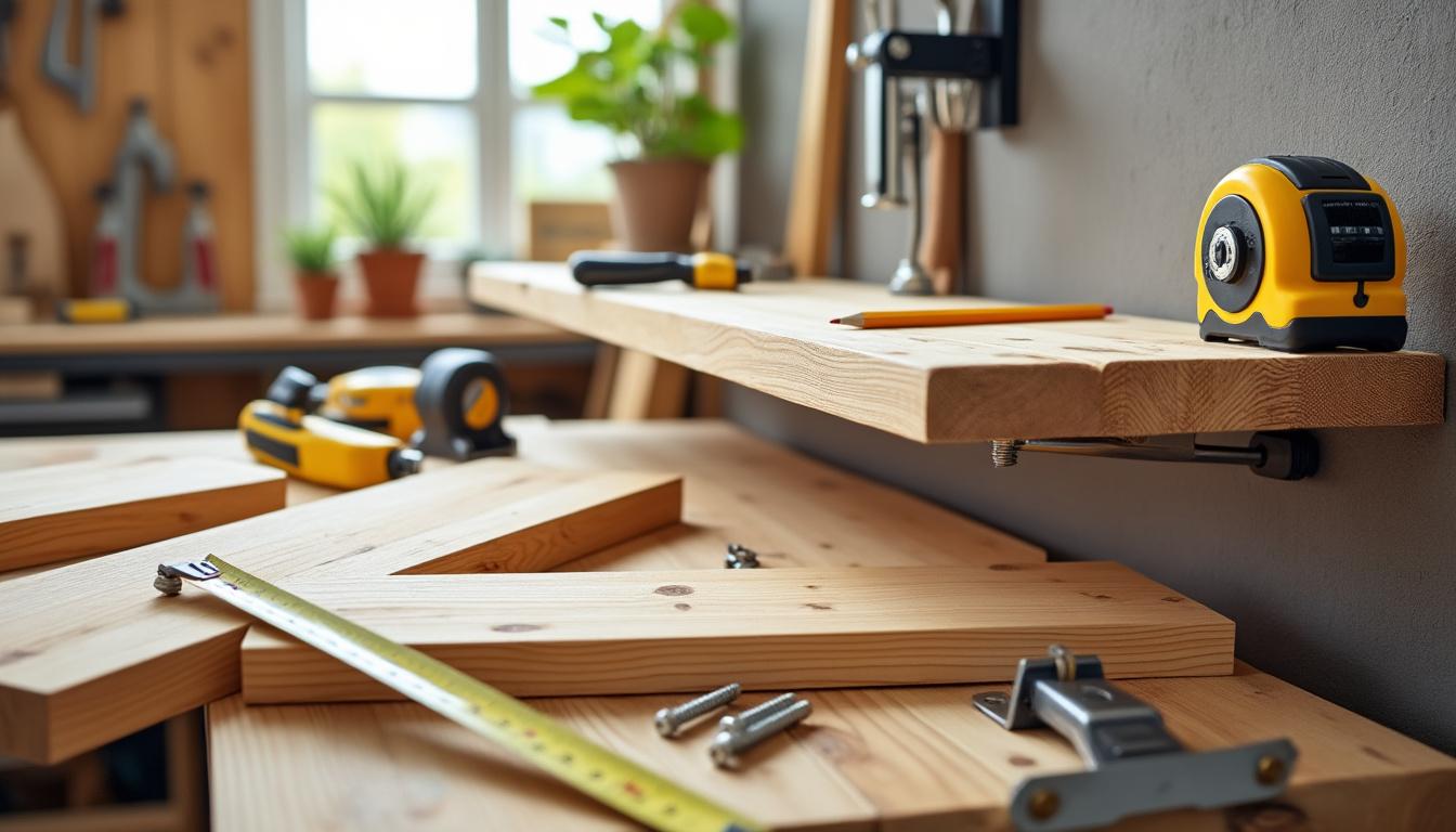 découvrez comment fabriquer une étagère flottante solide étape par étape, avec des conseils pratiques pour un résultat durable et esthétique.