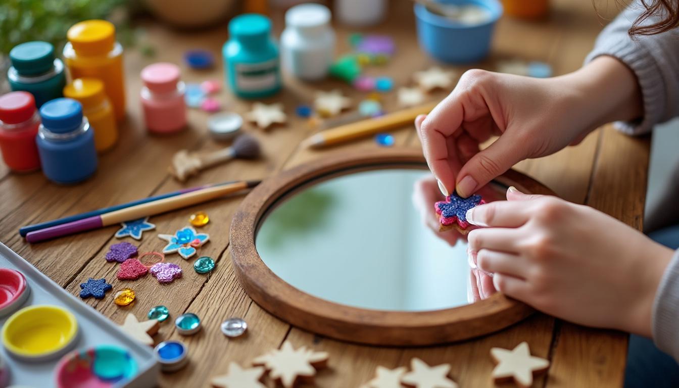 apprenez à créer un miroir décoratif personnalisé facilement avec nos conseils et astuces pour sublimer votre intérieur.