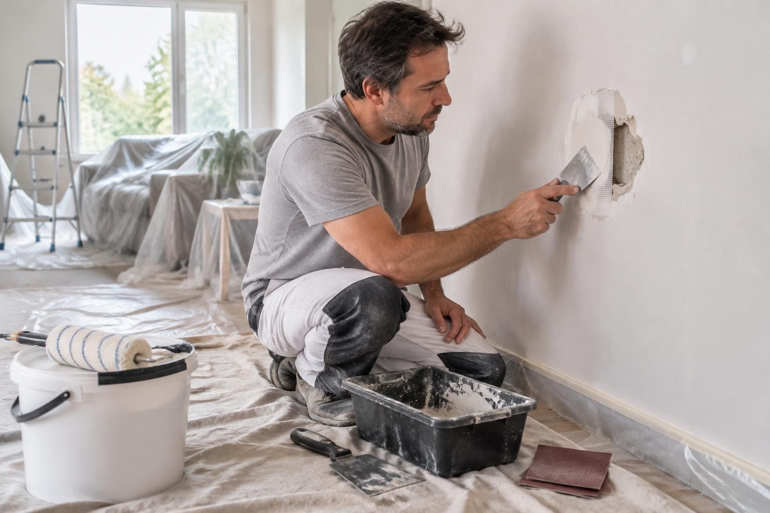 découvrez comment reboucher un trou dans un mur en placo : matériel, étapes de réparation et conseils pour obtenir une finition impeccable avant de repeindre.